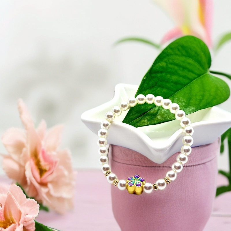 CP17 シングルパールブレスレット