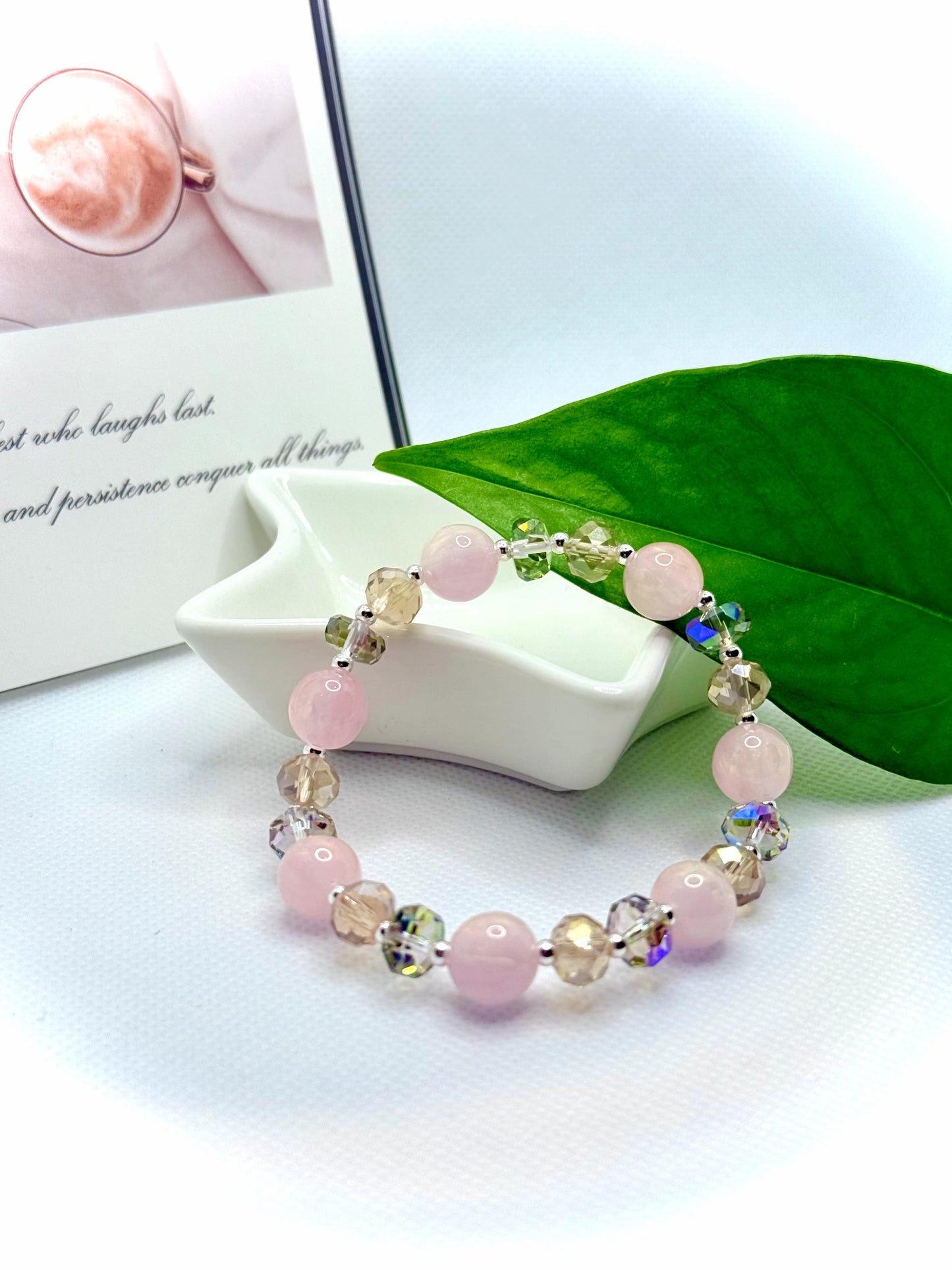 CP06 金メッキの猫目風ビーズブレスレット