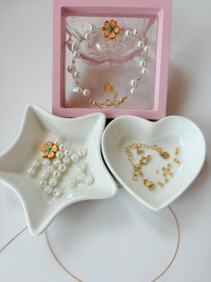 LB15 花の真珠編みタイプ