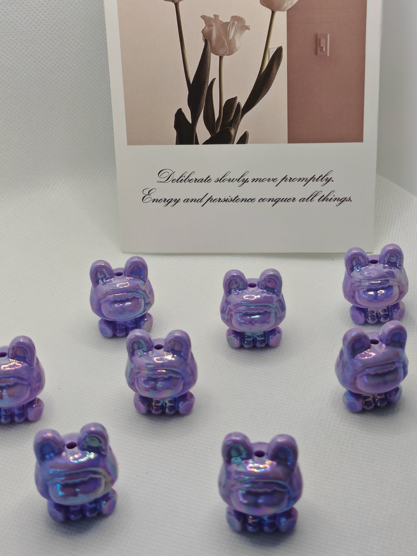 B01 手描きのビーズ（てずりのビーズ）