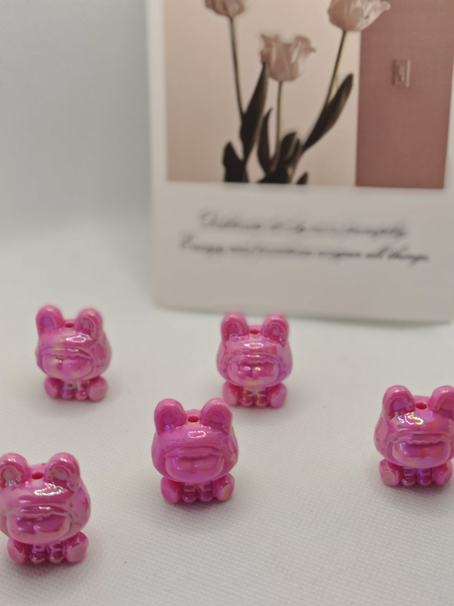 B01 手描きのビーズ（てずりのビーズ）