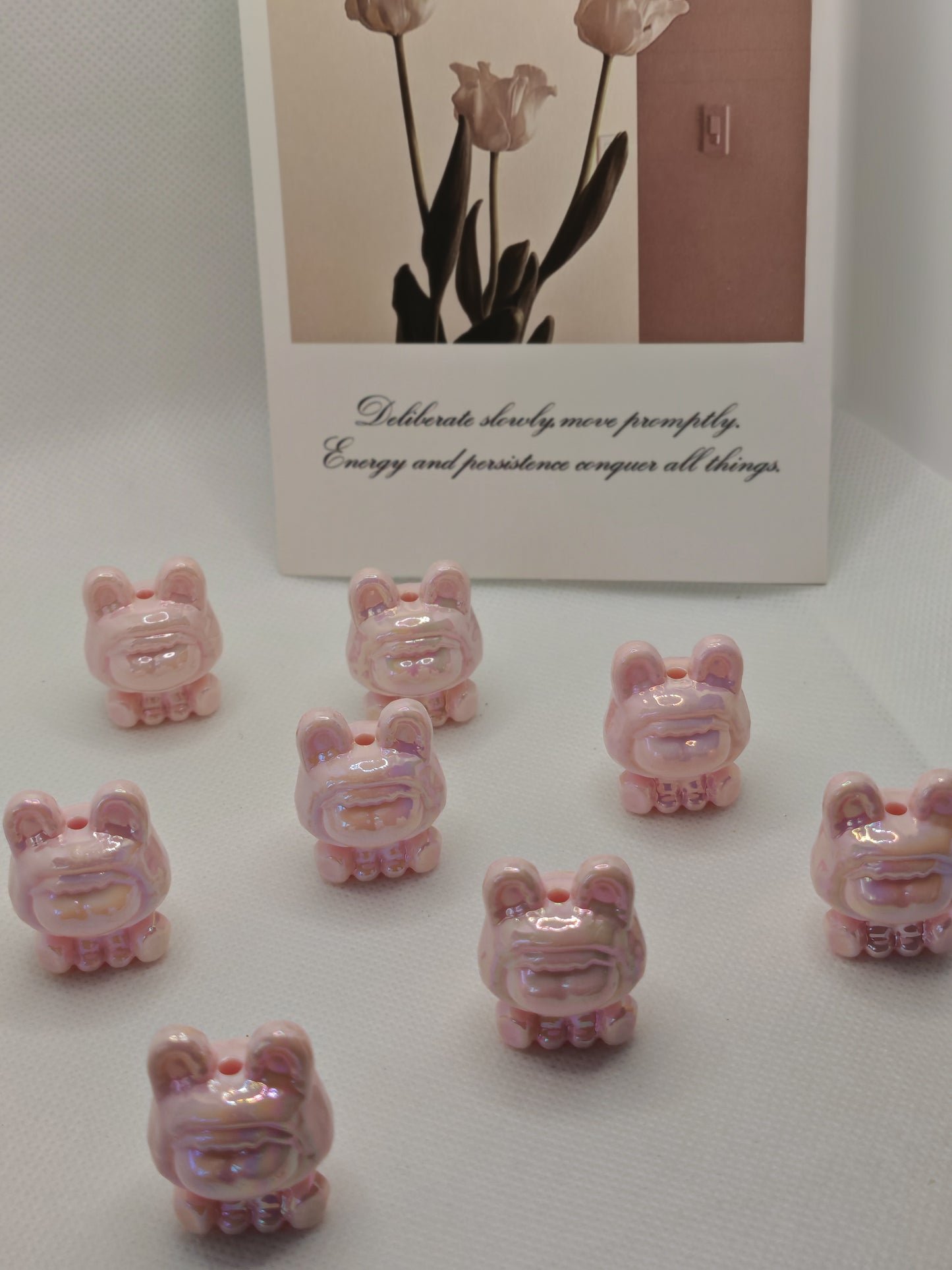 B01 手描きのビーズ（てずりのビーズ）