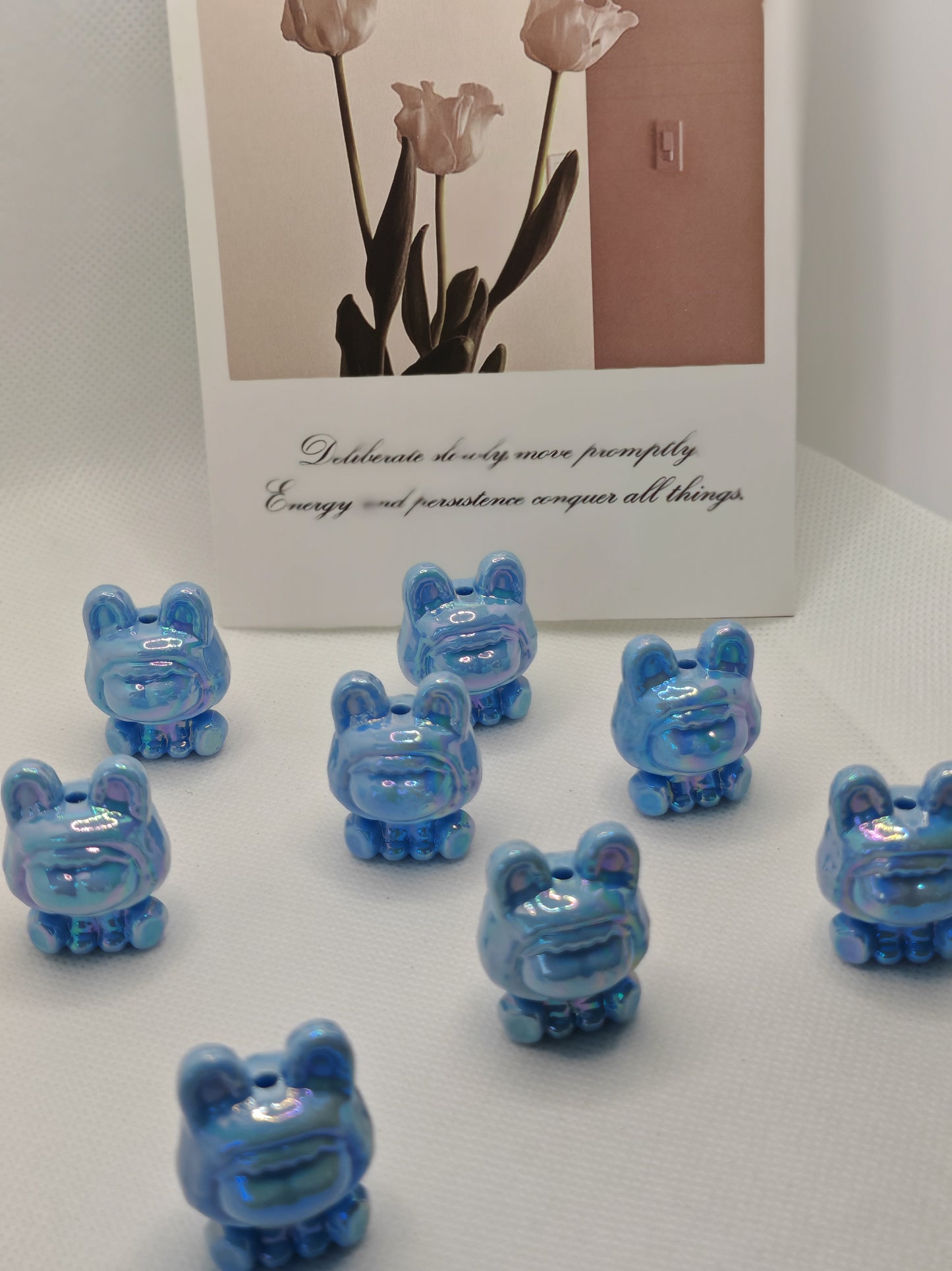 B01 手描きのビーズ（てずりのビーズ）