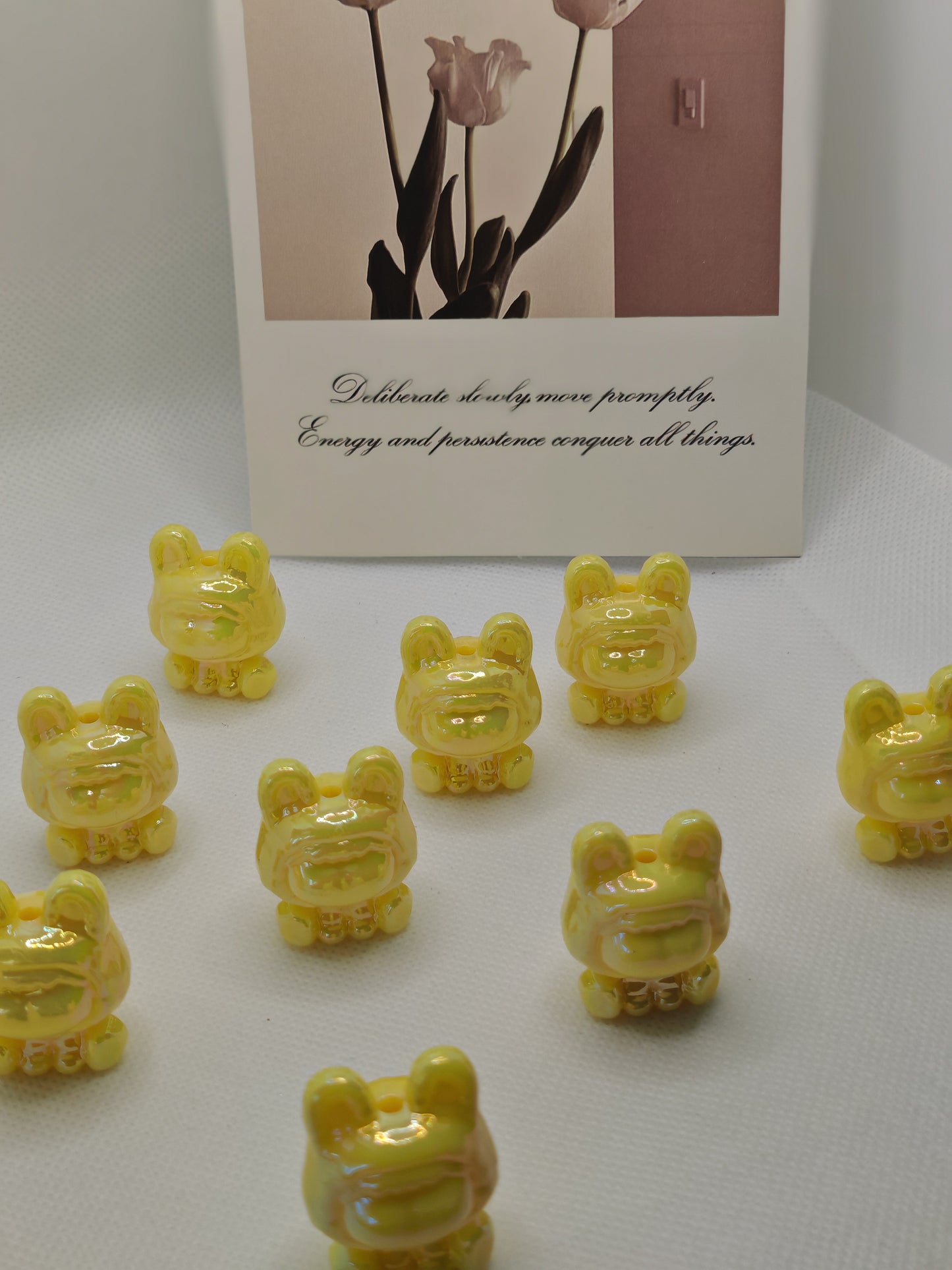 B01 手描きのビーズ（てずりのビーズ）