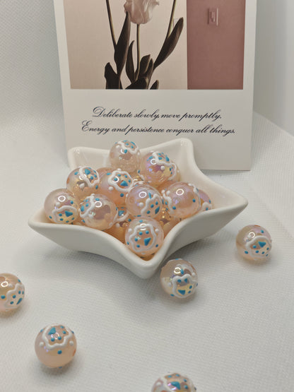 B01 手描きのビーズ（てずりのビーズ）