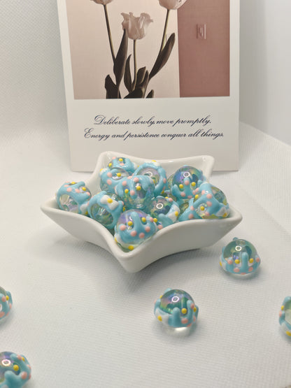 B01 手描きのビーズ（てずりのビーズ）