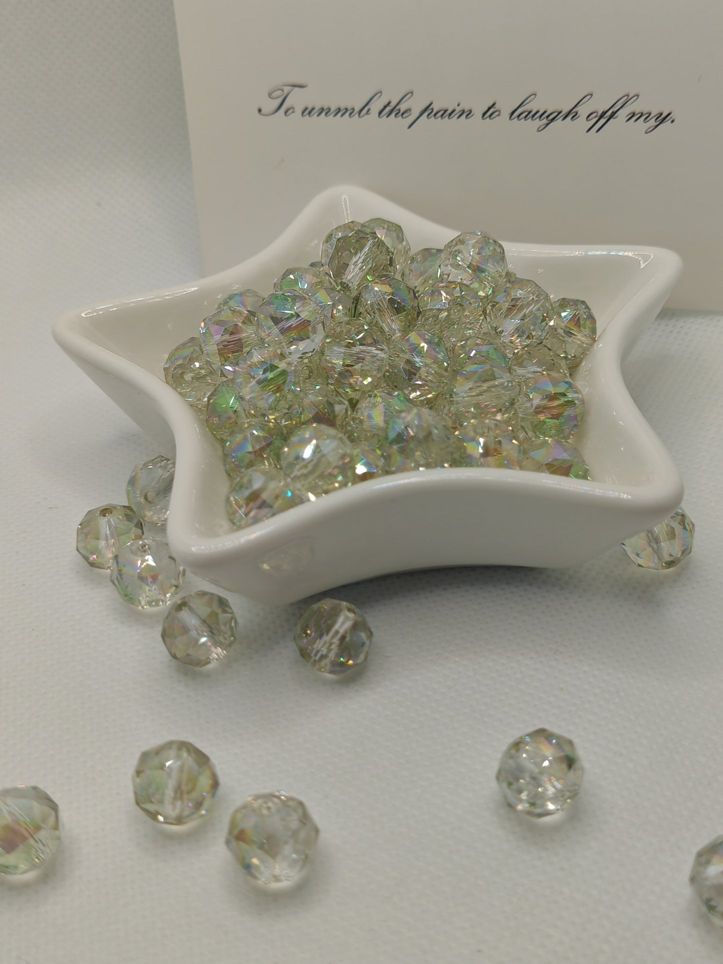 A38 32面地球ビーズ