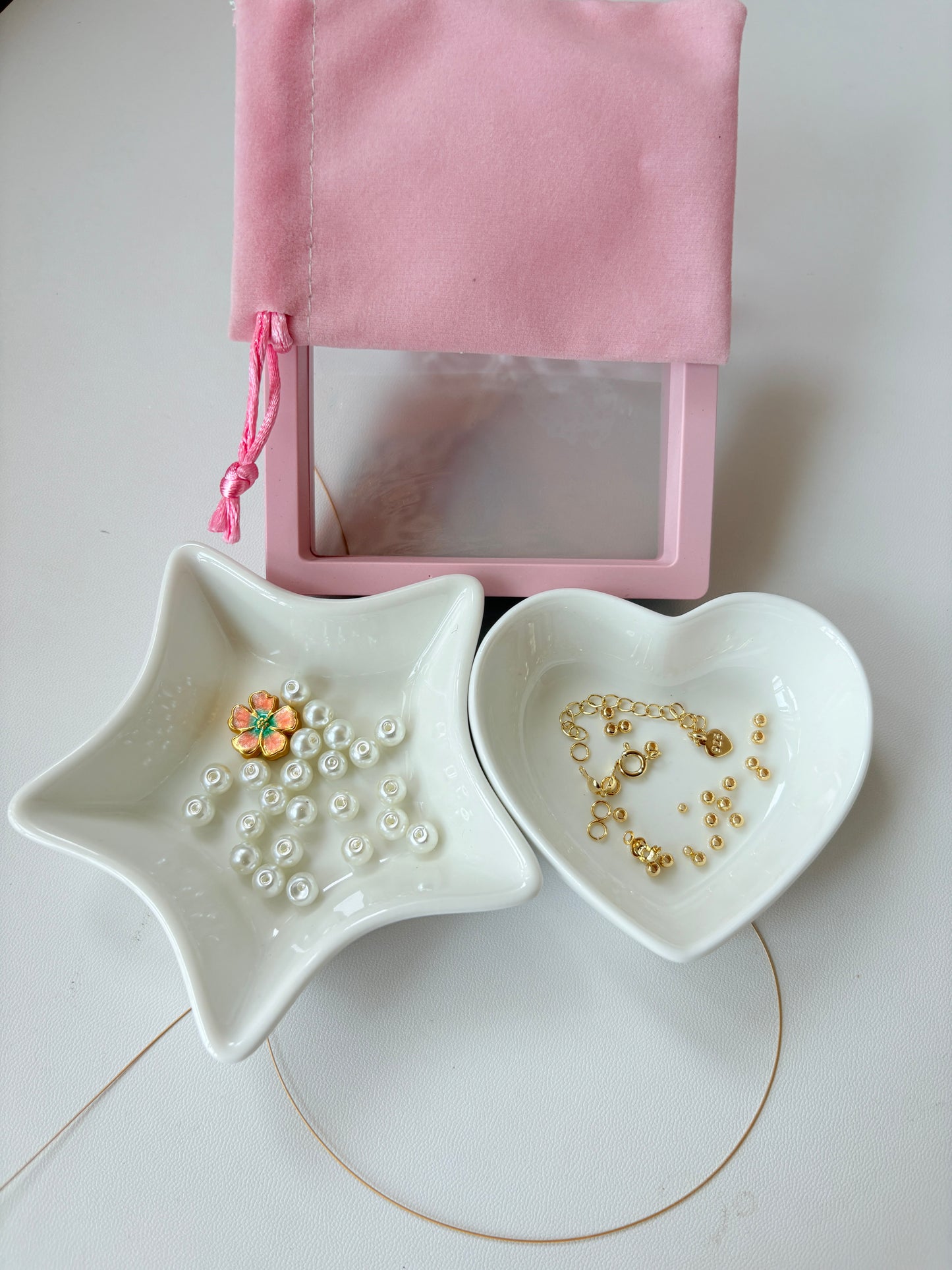 LB15 花の真珠編みタイプ