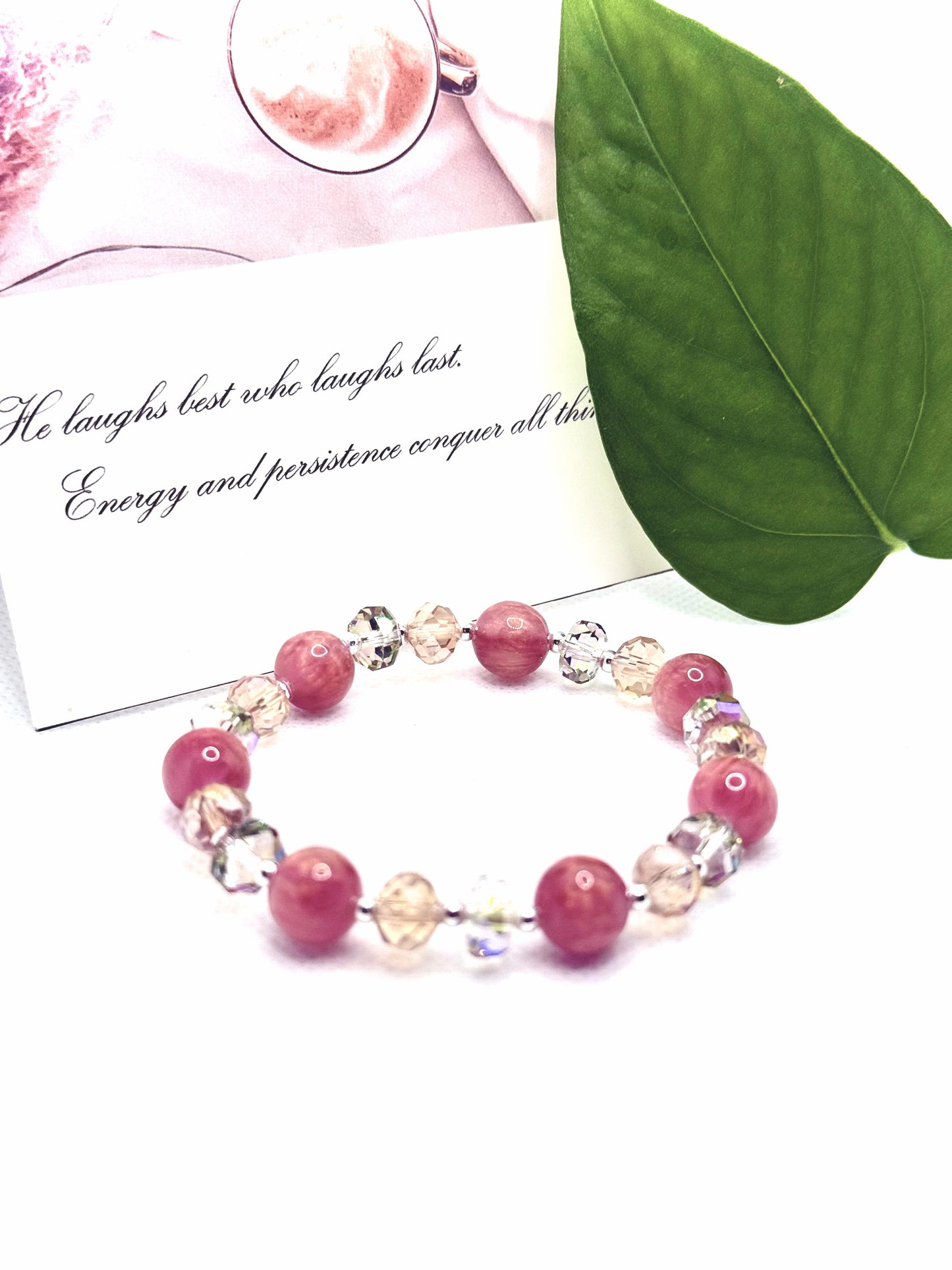 CP06 金メッキの猫目風ビーズブレスレット