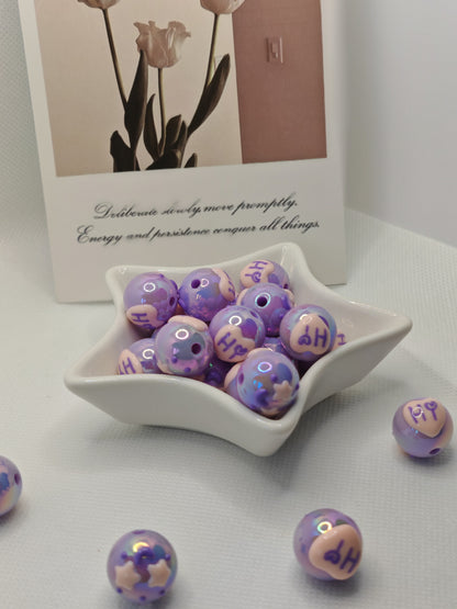 B01 手描きのビーズ（てずりのビーズ）