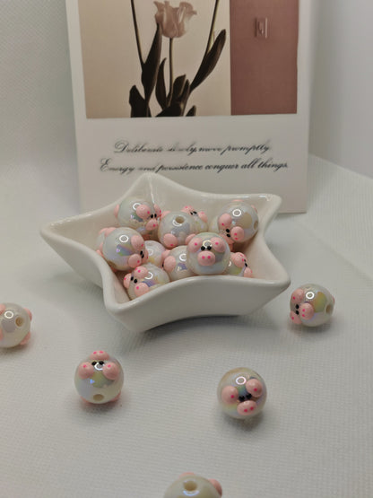 B01 手描きのビーズ（てずりのビーズ）