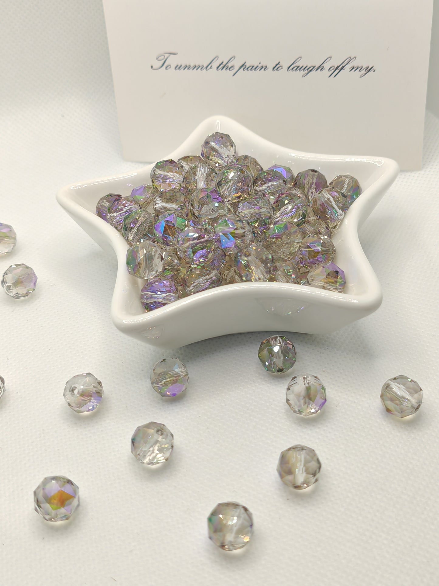 A38 32面地球ビーズ