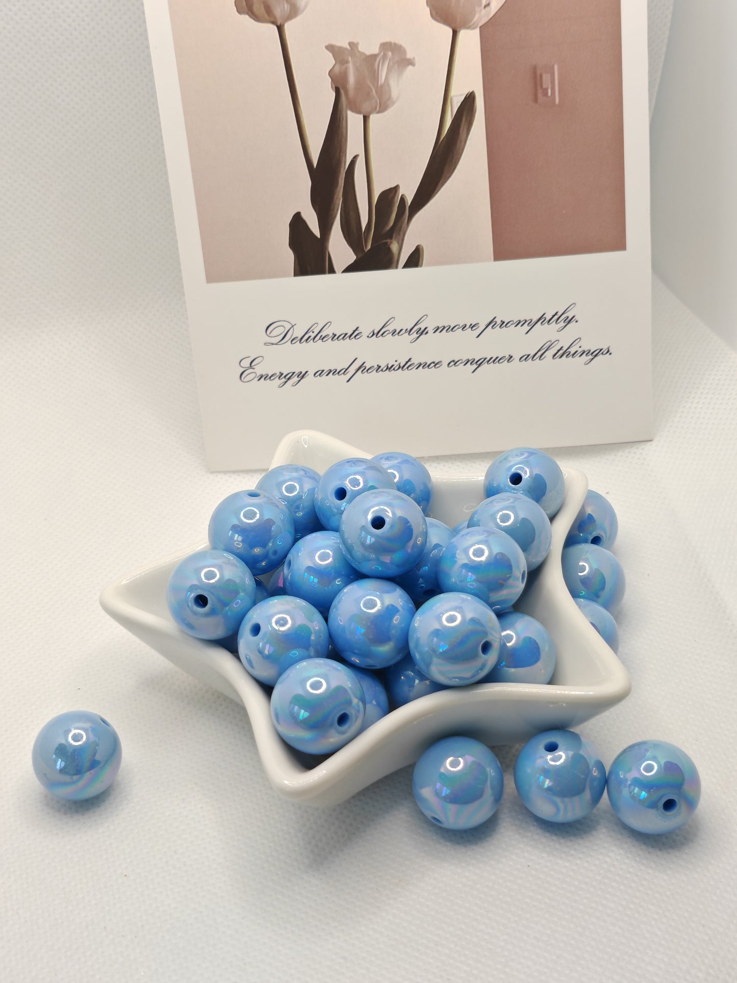 B01 手描きのビーズ（てずりのビーズ）