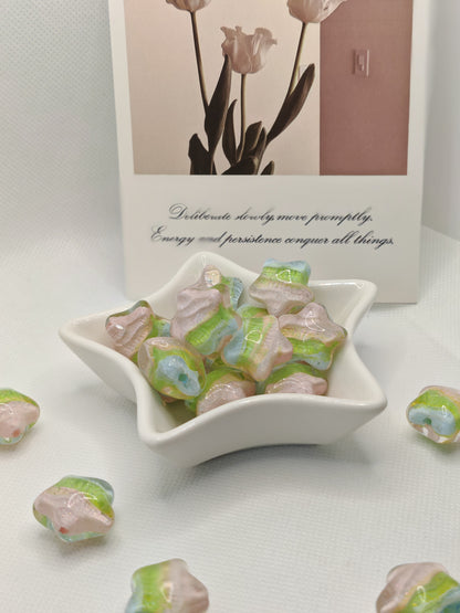 B01 手描きのビーズ（てずりのビーズ）