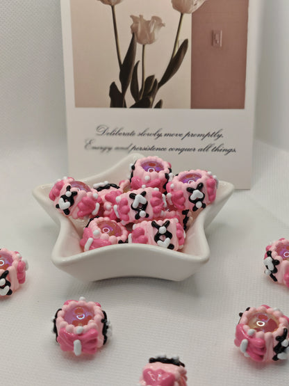 B01 手描きのビーズ（てずりのビーズ）