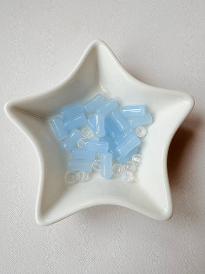 LB20 ダブルサークルバンブービーズブレスレット