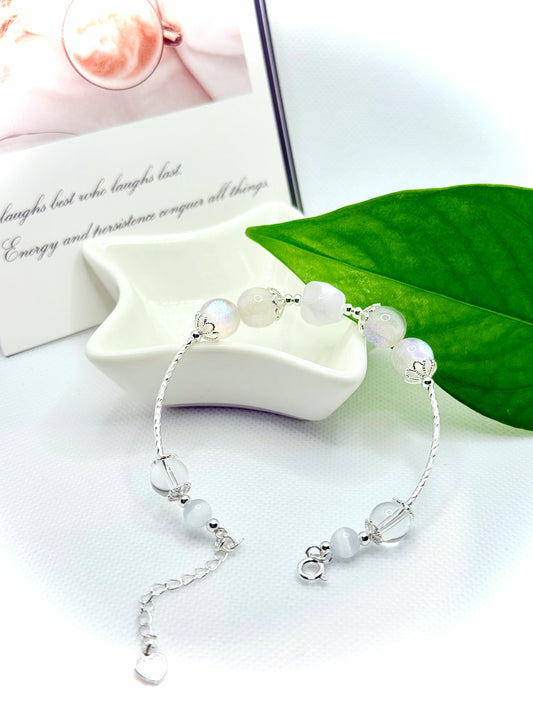 CP03 弯管星空ブレスレット