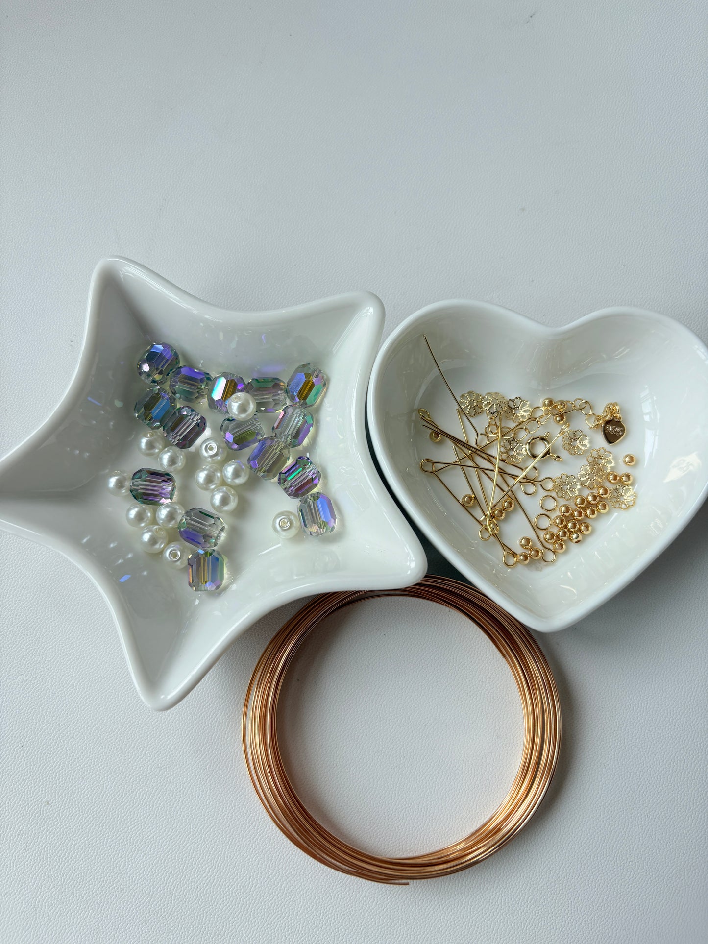 LB25 桶珠ダブルリングブレスレット