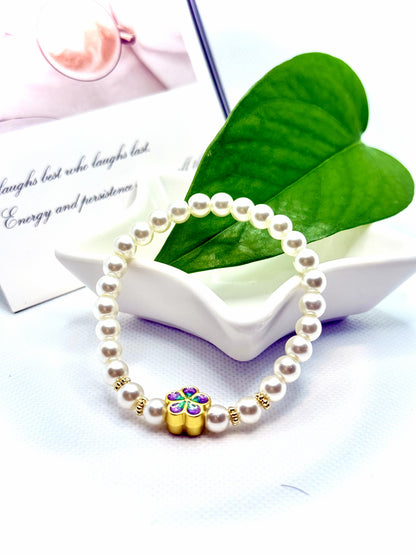 CP17 シングルパールブレスレット