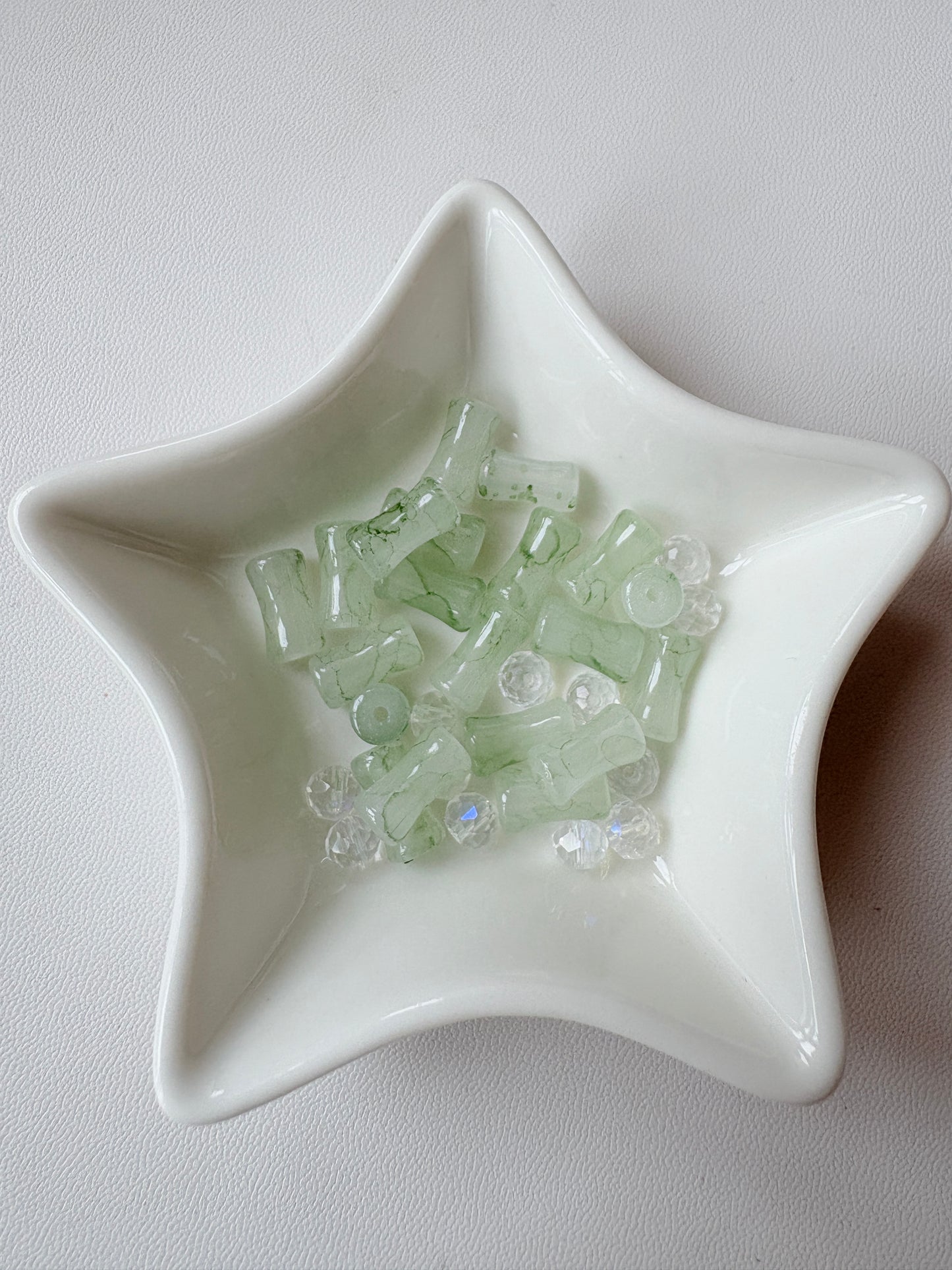 LB20 ダブルサークルバンブービーズブレスレット