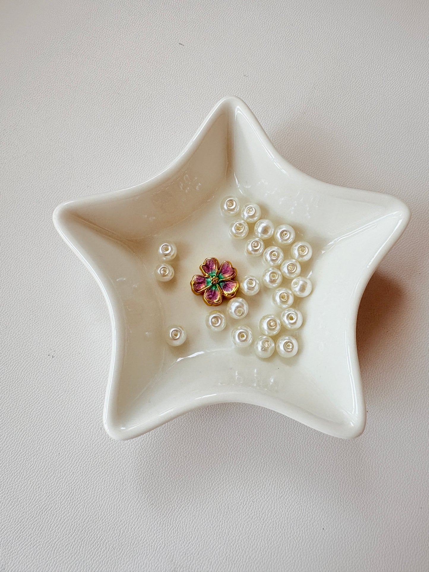 LB15 花の真珠編みタイプ