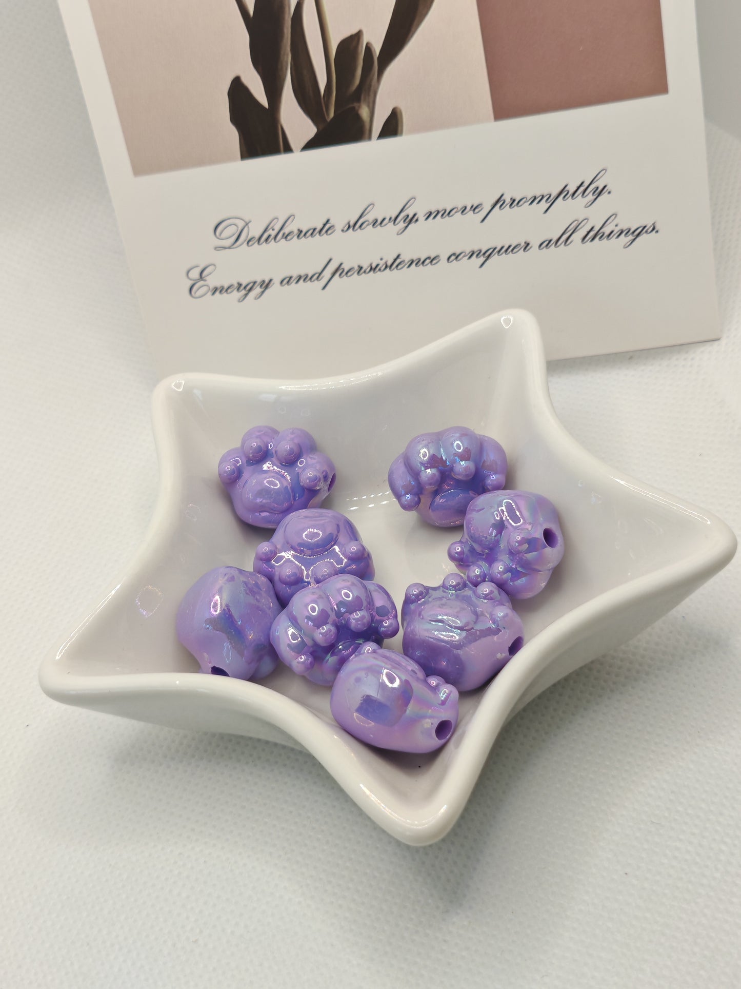 B01 手描きのビーズ（てずりのビーズ）