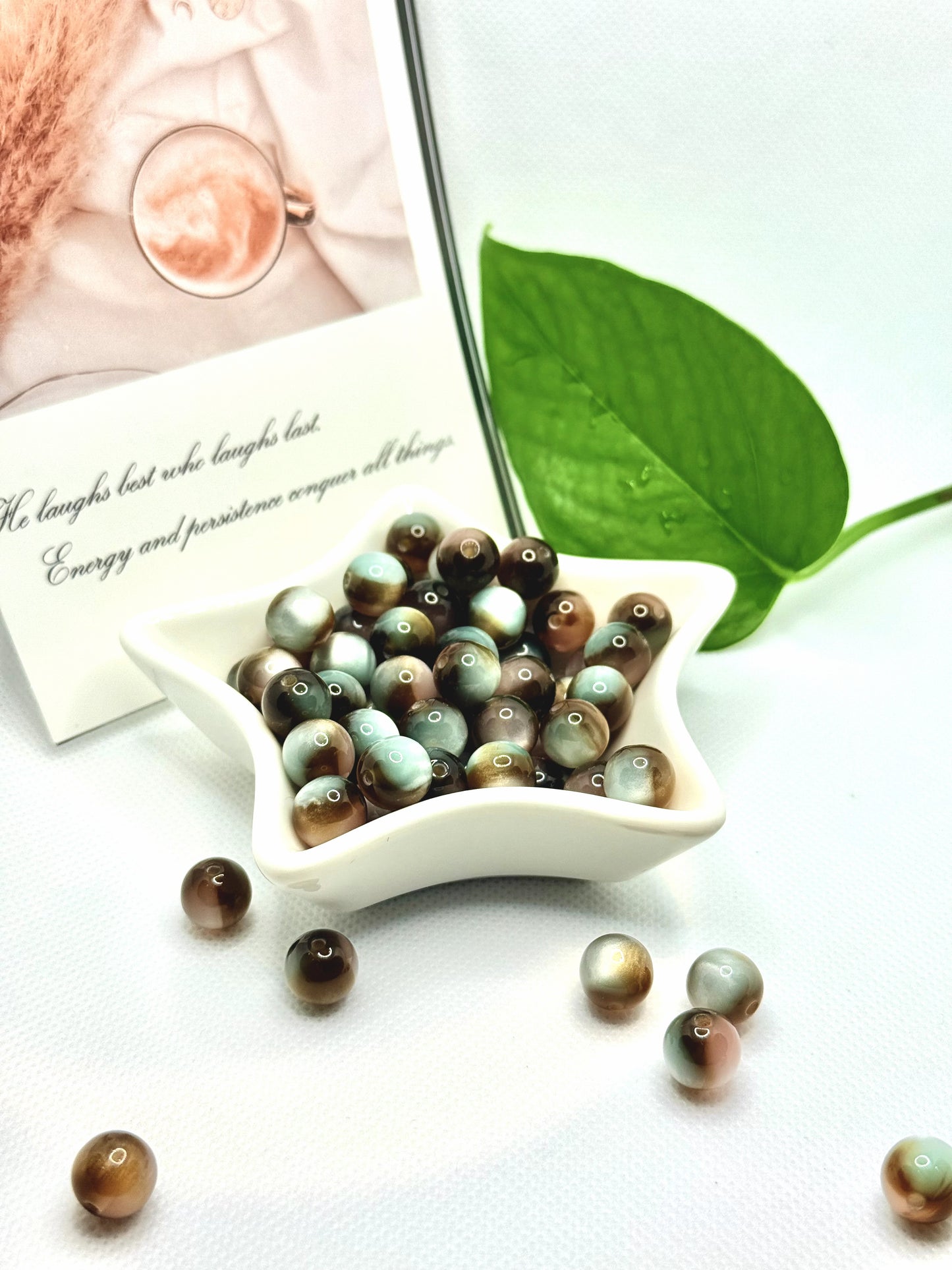 A11 A12 A13擬似猫目石直孔ボール