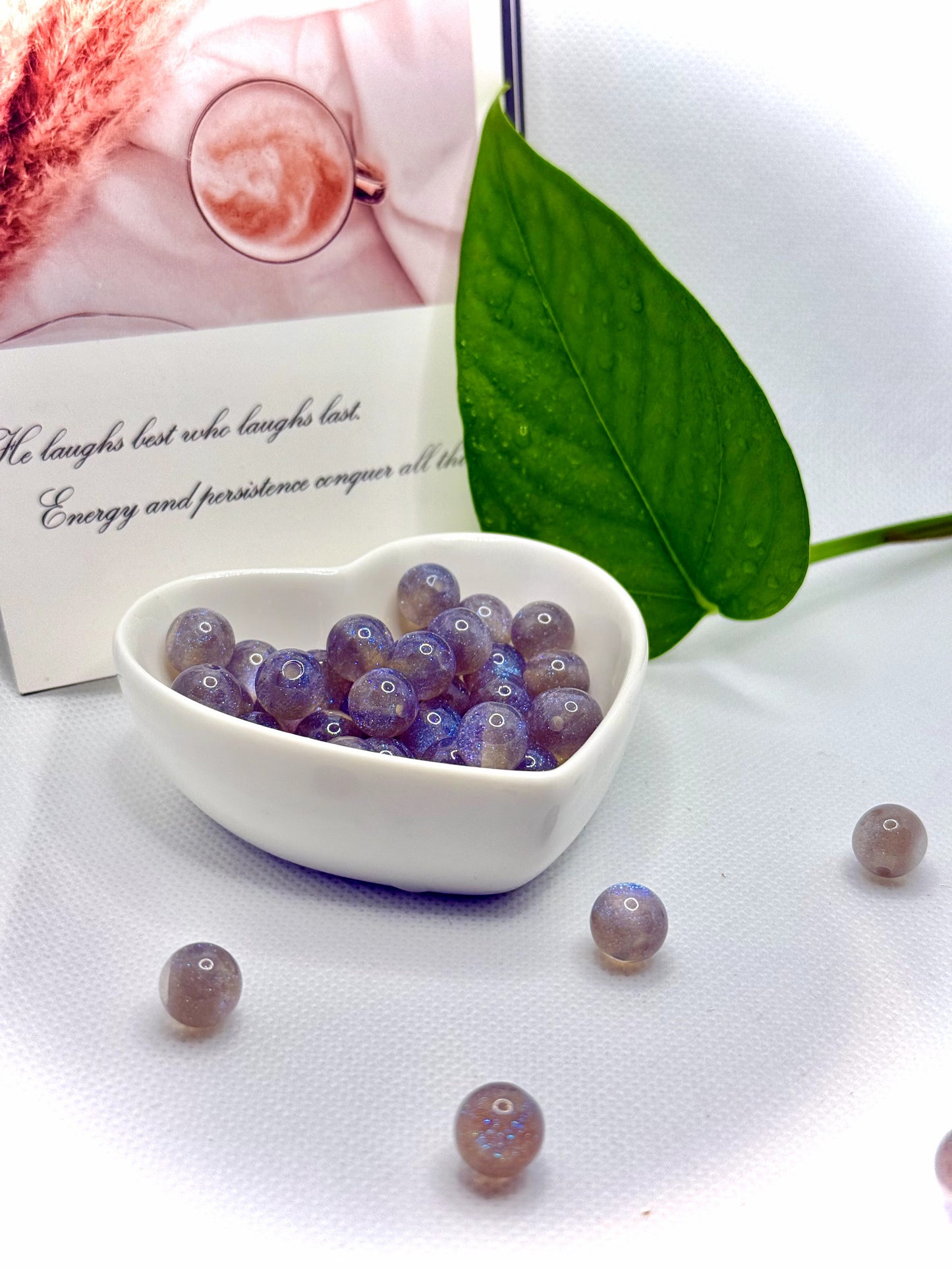 A35 人魚姫細閃星空猫眼樹脂