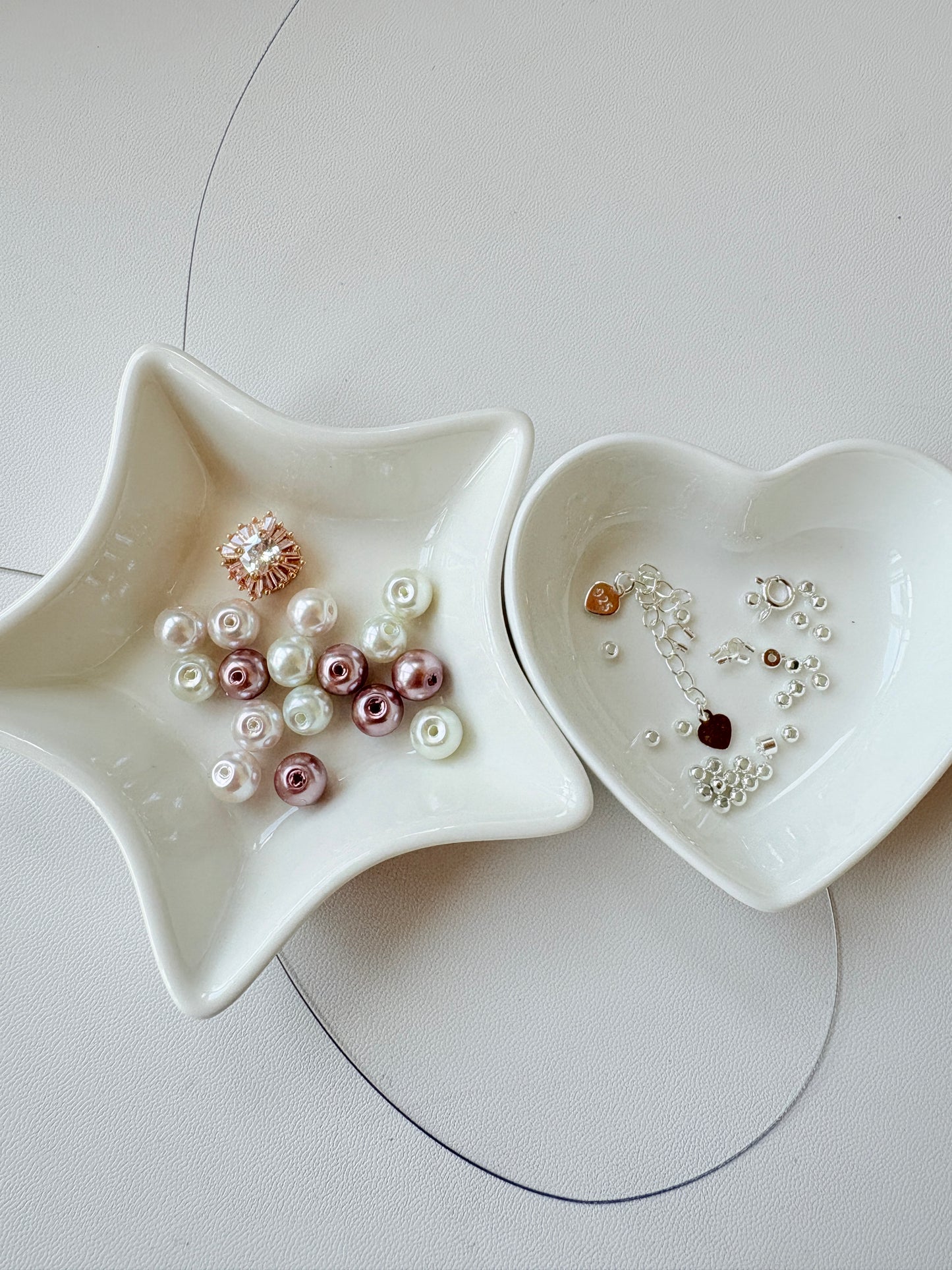 LB16 ジルコンパールブレスレット