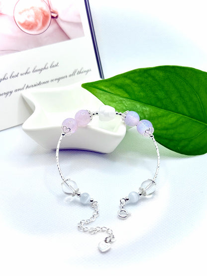 CP03 弯管星空ブレスレット