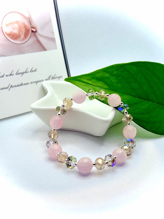 CP06 金メッキの猫目風ビーズブレスレット