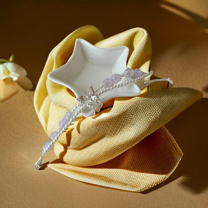 CP04 パールスターry双円ブレスレット