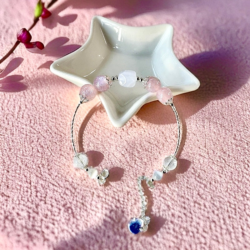 CP03 弯管星空ブレスレット